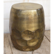 Load image into Gallery viewer, Bella Metal Hexagon Base Side Table