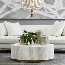 Load image into Gallery viewer, Lounge Styles Cafe Lighting &amp; Living Makayla Coffee Table 100cm Round White