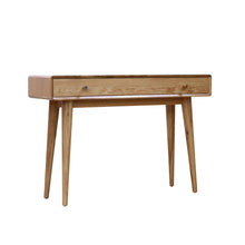 Load image into Gallery viewer, Niche Console Table Sideboard 1 Drawer Luxe Aesthetic American Oak 110cm