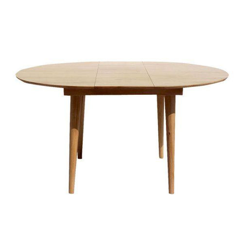 Lounge Styles 6ixty Niche Round Extension Table Extendable Top 110-145Cm