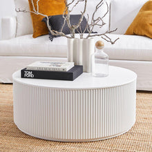 Load image into Gallery viewer, Lounge Styles Cafe Lighting &amp; Living Nomad Round Coffee Table - White