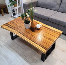 Load image into Gallery viewer, Lounge Styles Mango Trees Rockley Coffee Table 1.2m Live Edged Raintree Wood