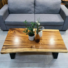 Load image into Gallery viewer, Lounge Styles Mango Trees Rockley Coffee Table 1.2m Live Edged Raintree Wood