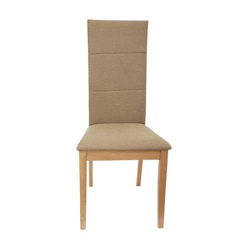 Lounge Styles 6ixty Society High Back Dining Chair Oak - Khaki