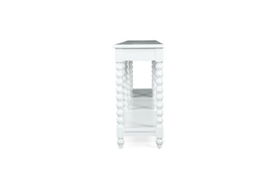 Lounge Styles Abide Interiors Stradbroke Bobbin Console Table – White – 3 Drawer