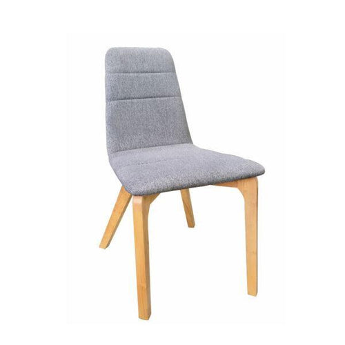 Lounge Styles 6ixty Terrazzo Dining Chair Retro Oak - Light Grey