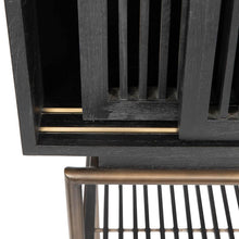 Load image into Gallery viewer, Lounge Styles iluka road Sentosa Bar Cabinet - Black