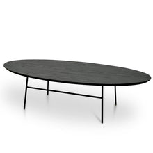 Load image into Gallery viewer, Lounge Styles Calibre 117.5cm Coffee Table - Black Ash Veneer - Black Legs