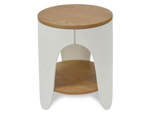 Lounge Styles Calibre Side Table Natural Ash Wood 40cm