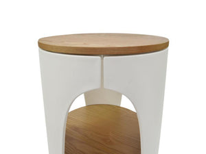Lounge Styles Calibre Side Table Natural Ash Wood 40cm