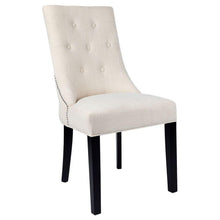 Load image into Gallery viewer, Lounge Styles Lounge Styles London Dining Chair Upholstered - Natural Linen