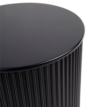 Load image into Gallery viewer, Lounge Styles Cafe Lighting &amp; Living Nomad Round Side Table - Black