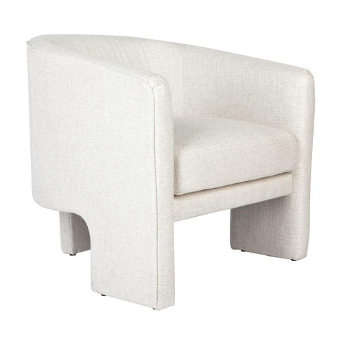 Lounge Styles Cafe Lighting & Living Kylie Occasional Arm Chair - Natural Linen