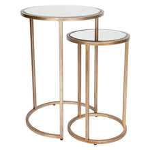 Load image into Gallery viewer, Serene Nesting Side Tables - Antique Gold