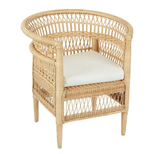 Lounge Styles Emac&Lawton/Florabelle Livingstone Wicker Armchair - Light Natural