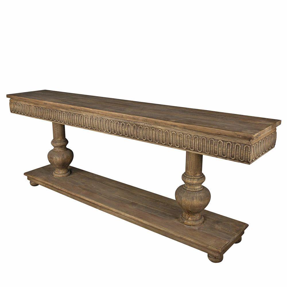 Lounge Styles Emac&Lawton/Florabelle Palmer Old Elm Console 2.1 m