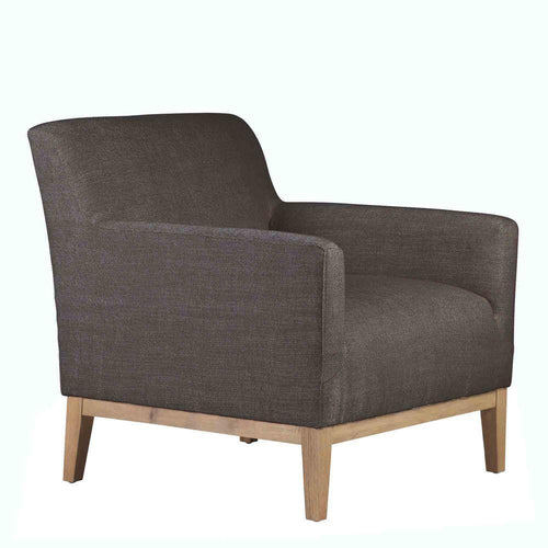 Lounge Styles Emac&Lawton/Florabelle Logan Armchair Chocolate Brown Fabric