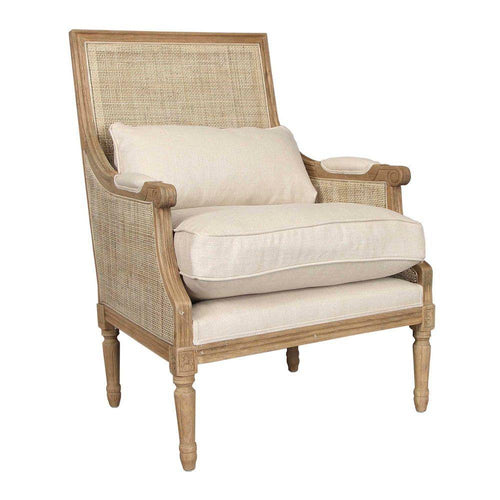 Lounge Styles Emac&Lawton/Florabelle Hicks Caned Armchair Light Natural