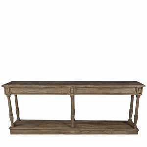 Lounge Styles Emac&Lawton/Florabelle Luxe Old Elm Console 2.1m