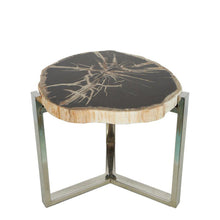 Load image into Gallery viewer, Lounge Styles Emac&amp;Lawton/Florabelle Niagra Petrified Wood Side Table Natural 52cm