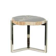 Load image into Gallery viewer, Lounge Styles Emac&amp;Lawton/Florabelle Niagra Petrified Wood Side Table Natural 52cm