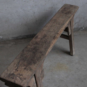 150 Years Old Elm Wood Bench No. 1