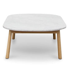 Load image into Gallery viewer, loungestyles-calibre-110cm-marble-coffee-table-natural-base-ccf2012-sd