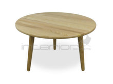 Load image into Gallery viewer, 66cm Round Coffee Table - Ash Wood in Natural