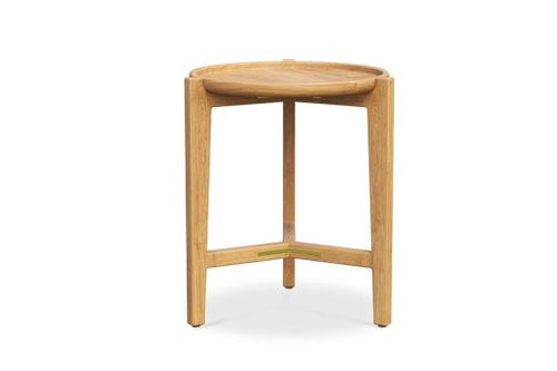 Ruben Side Table Mid-century Design High Grade Teak Natural 40cm