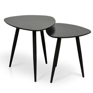 Lounge Styles Calibre Set of Side Table - Black