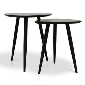 Lounge Styles Calibre Set of Side Table - Black