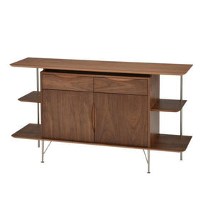 Lounge Styles 6ixty 6ixty2 Cabinet Sideboard Le Corbusier Inspired - Walnut 160cm