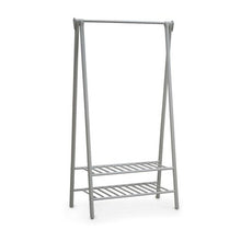 Load image into Gallery viewer, Japandi Clothes Rack (Off White) Scandi American Oak 46cm