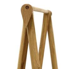 Load image into Gallery viewer, Japandi Clothes Rack Natural Scandi American Oak 46cm